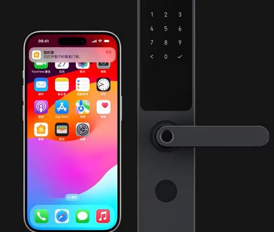 黄陂iPhone维修站分享在iPhone上使用家庭钥匙开启智能门锁 