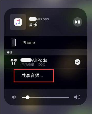 黄陂苹果14音频维修点分享iPhone14音频共享设置方法 