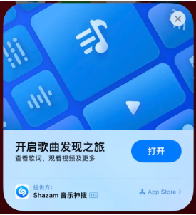 黄陂苹果14维修站分享iPhone14音乐识别功能使用方法 