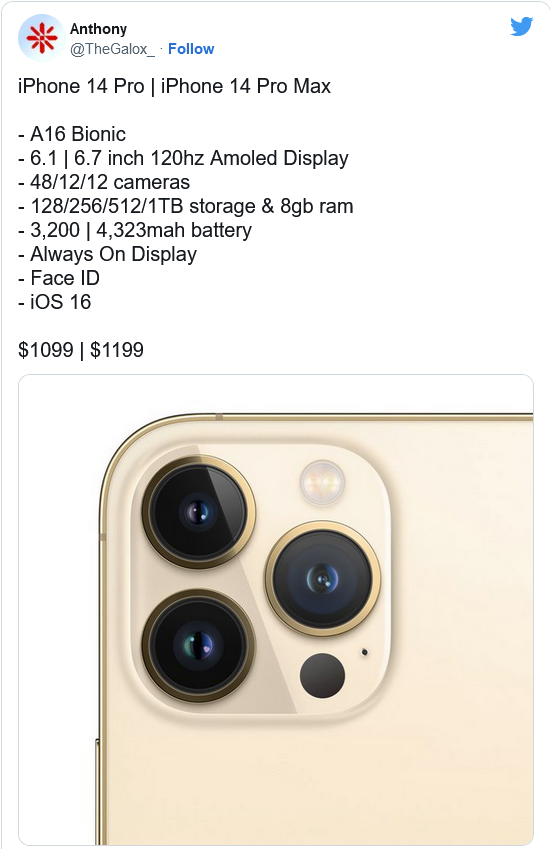 黄陂苹果14维修分享iPhone 14全系涨价 
