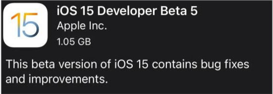 黄陂苹果手机维修分享如何升级到iOS15.0 beta5 